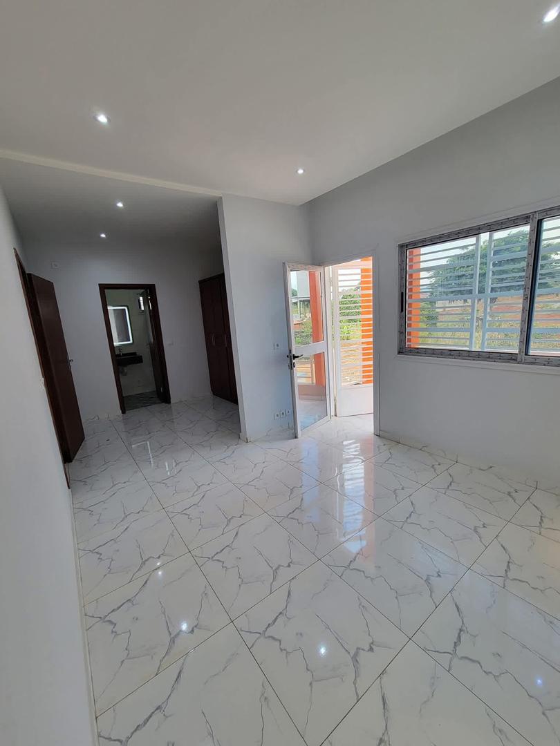 Duplex neuf haut standing à vendre à Olembé – Yaoundé (220 m²)